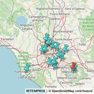 Mappa Via Carbognano, 00191 Roma RM, Italia (13.452)