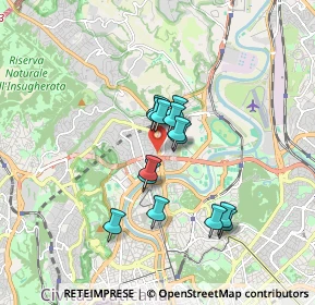 Mappa Via Carbognano, 00191 Roma RM, Italia (1.33571)