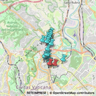Mappa Via Carbognano, 00191 Roma RM, Italia (1.084)
