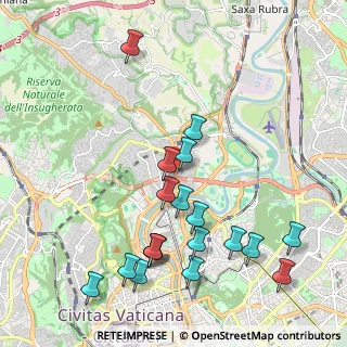 Mappa Via Carbognano, 00191 Roma RM, Italia (2.41263)