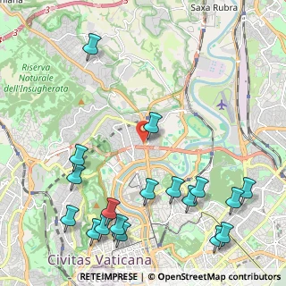 Mappa Via Carbognano, 00191 Roma RM, Italia (3.01278)