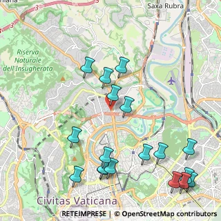 Mappa Via Carbognano, 00191 Roma RM, Italia (2.70444)
