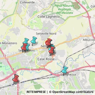 Mappa Largo Giosuè Carducci, 00012 Setteville RM, Italia (1.99154)