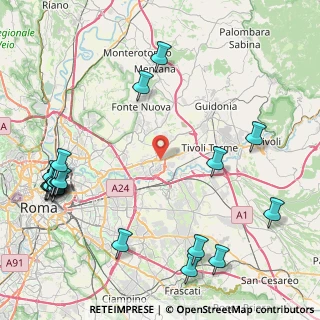 Mappa Via Giosué Carducci, 00010 Guidonia Montecelio RM, Italia (12.331)