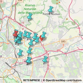 Mappa Via Acuto, 00131 Roma RM, Italia (4.565)