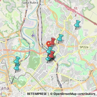 Mappa Via Val Cismon, 00141 Roma RM, Italia (1.68)