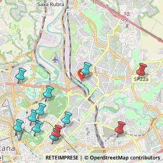Mappa Via Val D'Ala, 00141 Roma RM, Italia (3.2625)