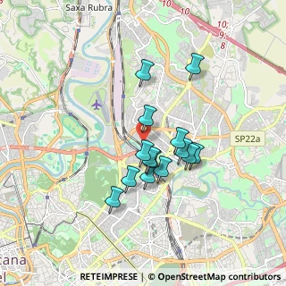 Mappa Via Val D'Ala, 00141 Roma RM, Italia (1.45143)