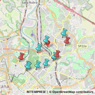 Mappa Via Val D'Ala, 00141 Roma RM, Italia (1.92818)