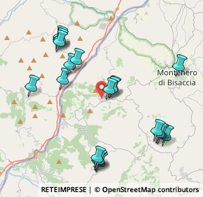 Mappa Via Belgio, 86030 Mafalda CB, Italia (4.601)