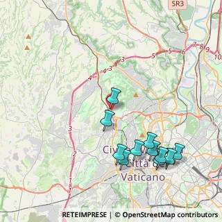 Mappa Via Aristide Gabelli, 00135 Roma RM, Italia (4.68636)