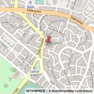 Mappa Via Monginevra, 32/a, 00141 Roma, Roma (Lazio)
