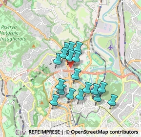 Mappa Via Angelo Messedaglia, 00191 Roma RM, Italia (1.54778)