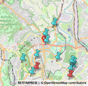 Mappa Via Angelo Messedaglia, 00191 Roma RM, Italia (2.54308)