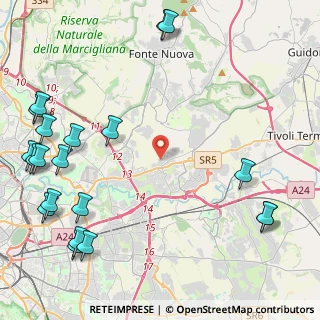 Mappa Via Quintiliolo, 00131 Roma RM, Italia (6.703)