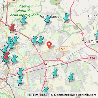 Mappa Via Quintiliolo, 00131 Roma RM, Italia (7.019)