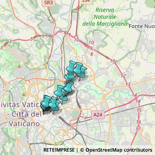 Mappa Via Val Formazza, 00141 Roma RM, Italia (3.60278)