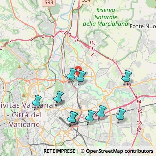 Mappa Via Val Formazza, 00141 Roma RM, Italia (4.75273)