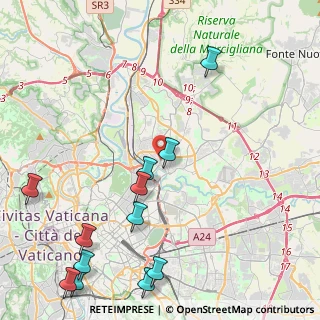 Mappa Via Val Formazza, 00141 Roma RM, Italia (6.06833)