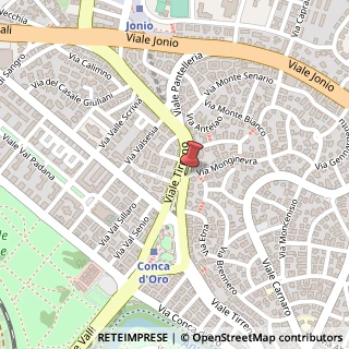 Mappa Via Monginevra, 39, 00141 Roma, Roma (Lazio)