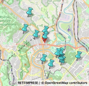 Mappa Via Girolamo Boccardo, 00191 Roma RM, Italia (1.9325)