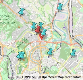 Mappa Via Girolamo Boccardo, 00191 Roma RM, Italia (1.96091)