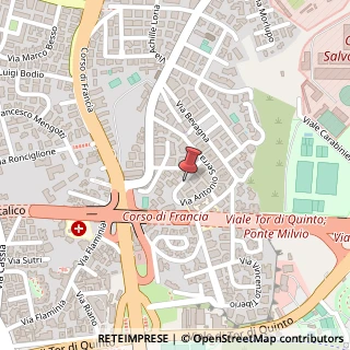 Mappa Via Antonio Serra, 124, 00191 Roma, Roma (Lazio)