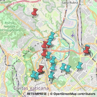 Mappa Via Girolamo Boccardo, 00191 Roma RM, Italia (2.4015)