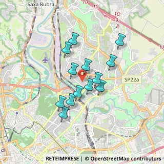 Mappa Via Valle Vermiglio, 00141 Roma RM, Italia (1.47308)