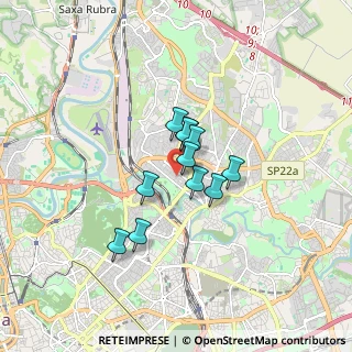 Mappa Via Valle Vermiglio, 00141 Roma RM, Italia (1.12636)