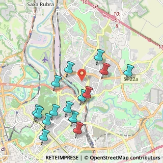 Mappa Via Valle Vermiglio, 00141 Roma RM, Italia (2.33867)