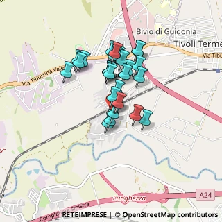 Mappa Via Giacomo Puccini, 00011 Tivoli RM, Italia (0.68929)