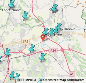 Mappa Via Giacomo Puccini, 00011 Tivoli RM, Italia (6.13529)