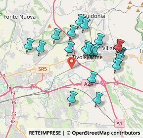 Mappa Via Giacomo Puccini, 00011 Tivoli RM, Italia (3.879)