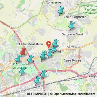Mappa Via di Ricco Mazzeo, 00131 Roma RM, Italia (2.26462)