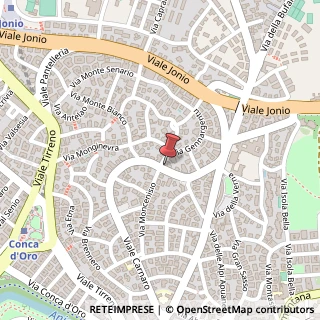Mappa Via Adamello, 31, 00141 Roma, Roma (Lazio)