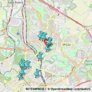 Mappa Via Adamello, 00141 Roma RM, Italia (2.13)