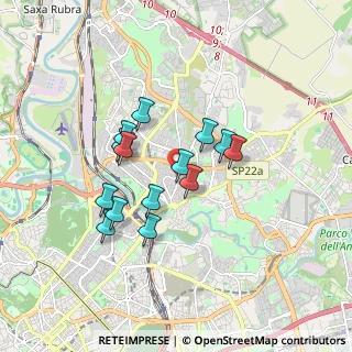 Mappa Via Stelvio, 00141 Roma RM, Italia (1.48286)