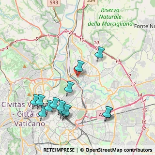 Mappa Via Conca d'Oro, 00141 Roma RM, Italia (4.91714)