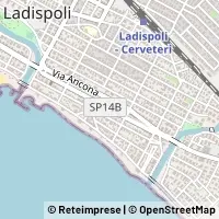 Map Ladispoli