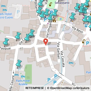 Mappa Via Coltrin, 38033 Cavalese TN, Italia (0.11667)