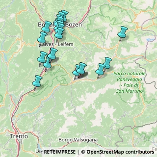 Mappa Via Coltrin, 38033 Cavalese TN, Italia (16.0295)
