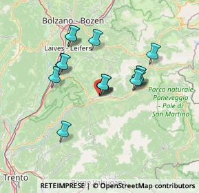 Mappa Vicolo Furlanel, 38033 Cavalese TN, Italia (11.56133)