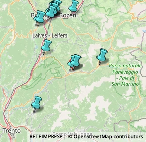 Mappa Vicolo Furlanel, 38033 Cavalese TN, Italia (18.5885)