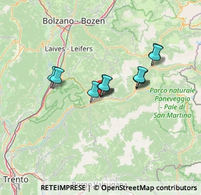 Mappa Vicolo Furlanel, 38033 Cavalese TN, Italia (9.46636)