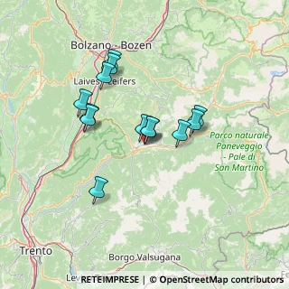Mappa Via Pasquai, 38033 Cavalese TN, Italia (11.24923)