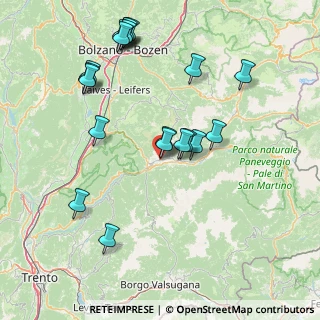 Mappa Via Pasquai, 38033 Cavalese TN, Italia (16.7785)