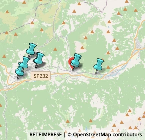 Mappa Via Benesin, 38038 Tesero TN, Italia (3.72273)