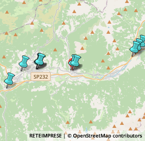 Mappa Via Benesin, 38038 Tesero TN, Italia (4.38636)