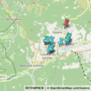 Mappa Piazza Dolomiti, 38033 Cavalese TN, Italia (1.32867)
